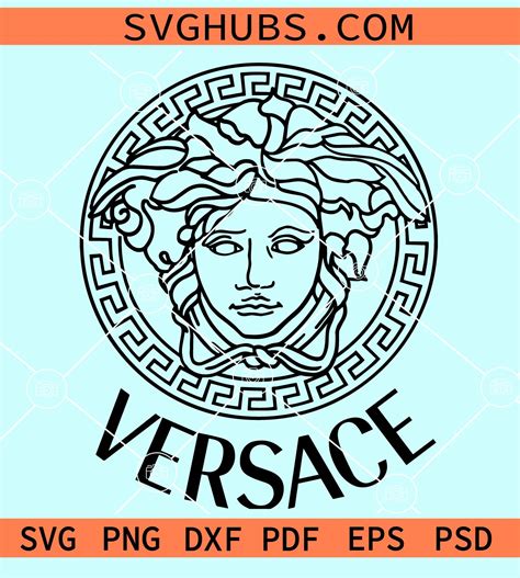 versace emblem t shirt|Versace logo greek mythology.